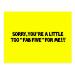 Fab Five Post Cards