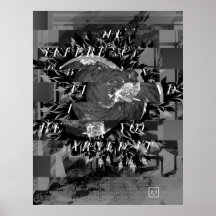 Fable 4 Abstract Collage Art Print
