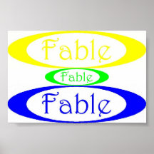 Fable-Tricolor Posters