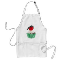 Fabric Cupcake Art Apron