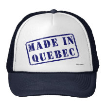 Fabriqué au Québec Casquettes De Camionneur