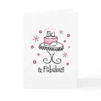 Fabulous 50 Card