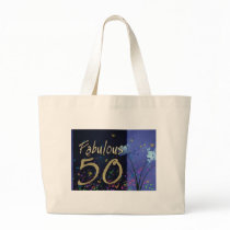 Fabulous 50th Birthday! Canvas Bag