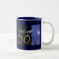 Fabulous 50th Birthday! mugs