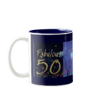 Fabulous 50th Birthday! Coffee Mugs