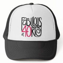 Fabulous at 40rty Hat