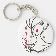 Fabulous Diva Keychain