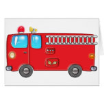 Fabulous Fire Truck Greeting Card