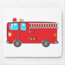 Fabulous Fire Truck Mousepad
