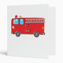 Fabulous Firetruck Binder