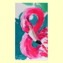 Fabulous Flamingo Business Cards business cards