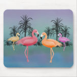 Fabulous Flamingos Mousepads