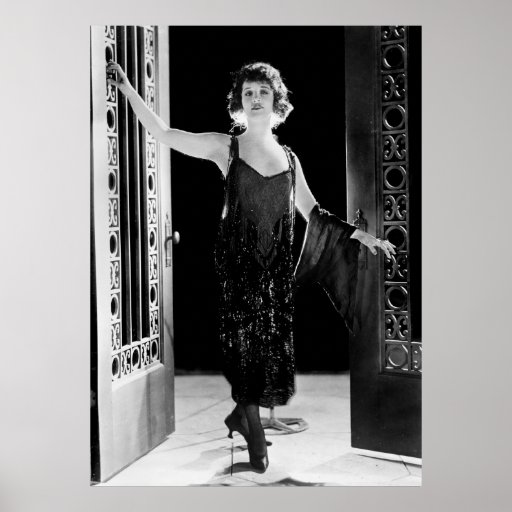 Fabulous Flapper Dress: 1920s Poster