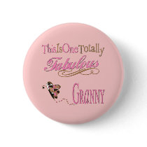 Fabulous Granny Pinback Buttons