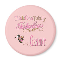 Fabulous Granny Refrigerator Magnets