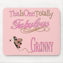 Fabulous Granny Mouse Mat