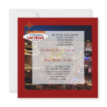 Fabulous Las Vegas Wedding Invitation