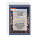 Fabulous Las Vegas Wedding Invitation