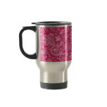 Fabulous Paisley (Fuchsia) Travel Mug