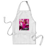 Fabulous Pink Lady DJ aprons