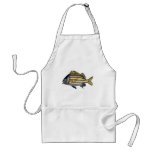 Fabulous Realistic Fish Painting Aprons