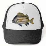 Fabulous Realistic Fish Painting Trucker Hat