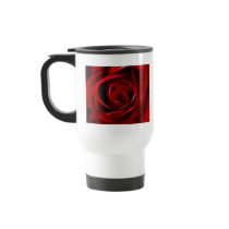 Fabulous Red Rose Mugs