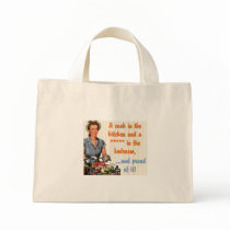 Fabulous Retro Grocery Shopping Bag