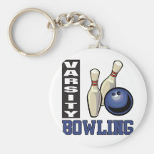 Fac de bowling porte-clé