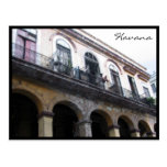 façade à la maison de la Havane Cartes Postales