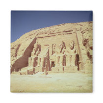 Facade of the Temple of Ramesses II magnets
