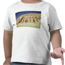 Facade of the Temple of Ramesses II t-shirts