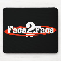 Face2Face logo mousepad