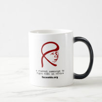 FACE  AIDS morphing mug mugs