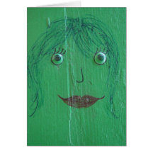 Face Graffiti Card