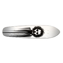 face graphic custom skate board