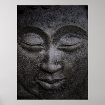 Face of Buddha Poster