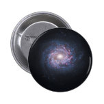 Face On Spiral Galaxy NGC 3982 from the Hubble Pinback Buttons