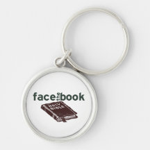 Face The Book Key Chains
