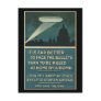 Face the Bullets Post Cards
