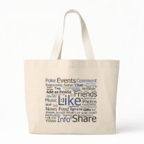 Facebook Tote Bag