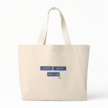 Facebook get a life tote bags