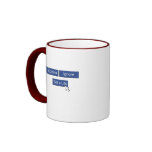 Facebook get a life coffee mug