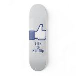Facebook hand like to hellflip funny skateboard
