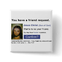 Facebook jesus button