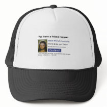 Facebook jesus mesh hat