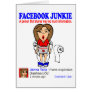 FACEBOOK JUNKIE GREETING CARD