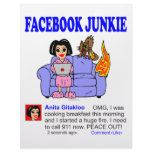 FACEBOOK JUNKIE letterhead