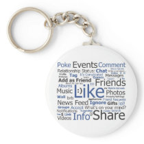 Facebook Key Chain