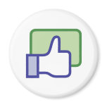 Facebook Like Button Magnet